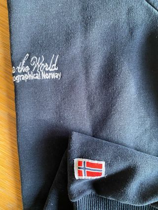 Sudadera Geographical Norway Azul
