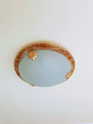 Lámpara de techo redonda