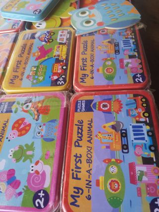 *Nuevos* Lote 9 Puzles Infantiles