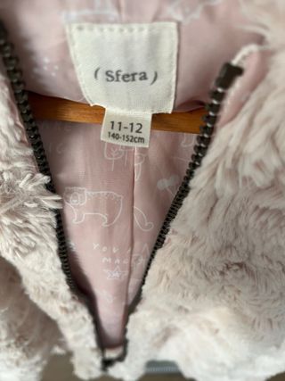 Chaleco pelo Sfera niña 11-12 años