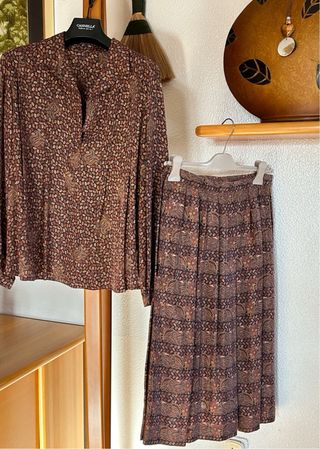 Completo Seta Naturale Taglia 46