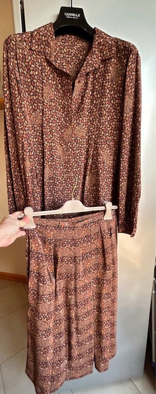 Completo Seta Naturale Taglia 46