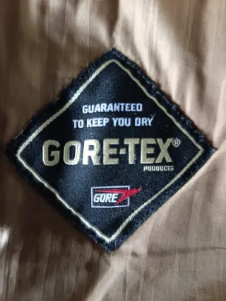 Chaqueta Larga Mujer Gore-Tex Negra