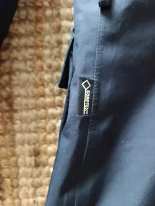 Chaqueta Larga Mujer Gore-Tex Negra