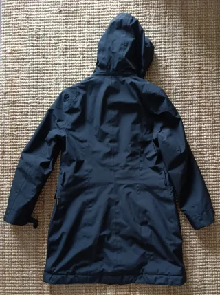 Chaqueta Larga Mujer Gore-Tex Negra