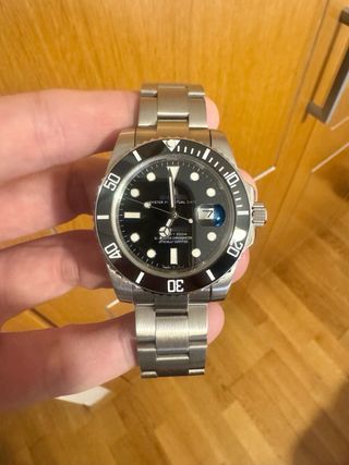 Reloj hombre acero automático