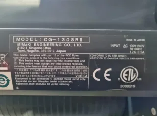 Plotter de corte Mimaki CG130-2