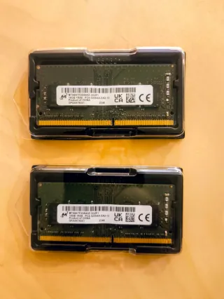 32GB DDR4 Dual Channel Micron 3200 RAM SO-DIMM