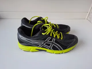 Zapatillas Asics Patriot 7 Running Negro/Amarillo