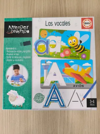 Juego Educa Aprender Vocales