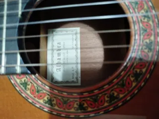 Guitarra Alhambra P4 Made in Spain+funda rígida