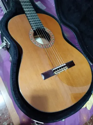 Guitarra Alhambra P4 Made in Spain+funda rígida
