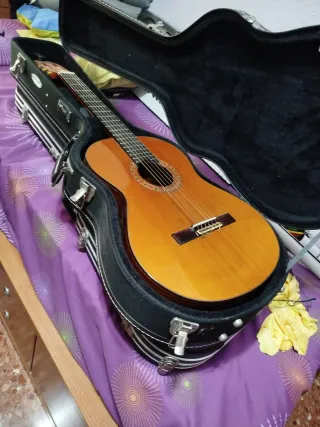 Guitarra Alhambra P4 Made in Spain+funda rígida