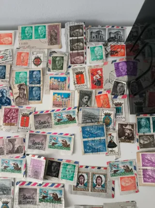 100 Sellos España Usados (50s-70s) + Parejas. Lot2