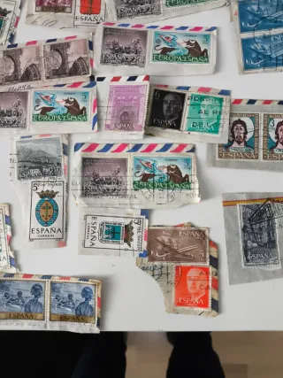 100 Sellos España Usados (50s-70s) + Parejas. Lot2