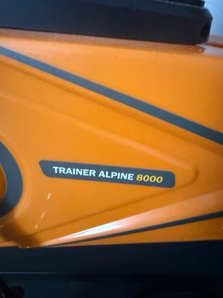 Bicicleta Estática Spinning Naranja