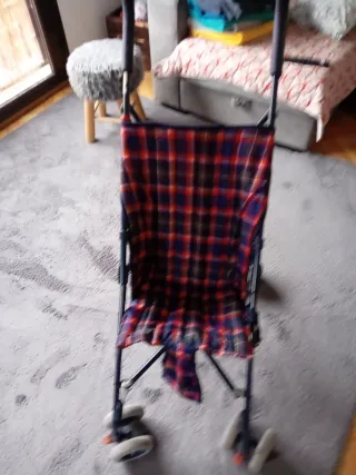 Silla de paseo a cuadros