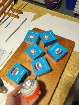 Pack 6 Balizas LED Nuevas