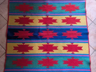 Tappeto Kilim Multicolor arredamento etnico-boho