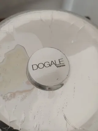 Vaso Dogale Venezia Vetro Cracklé Argento