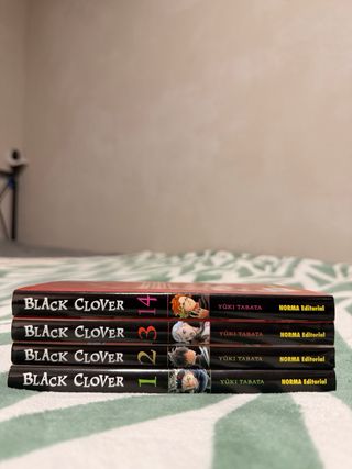 Manga Black Clover Español 1/2/3/14