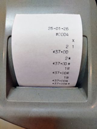 Caja Registradora Casio 120CR