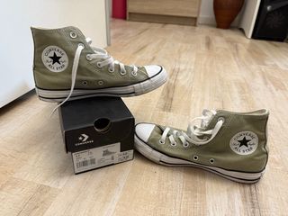 Converse unisex verde oliva talla 38