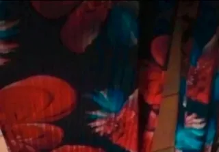 Pantalón mujer estampado pata ancha