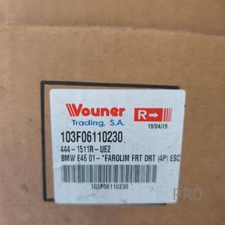 PILOTO INTERMITENTE DELANTERO DERECHO BMW 3 NUEVO 103F06110230