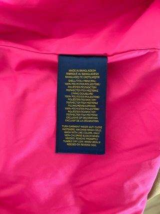 Chaqueta Polo Ralph Lauren rosa