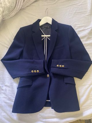 Americana Zara Azul Talla M