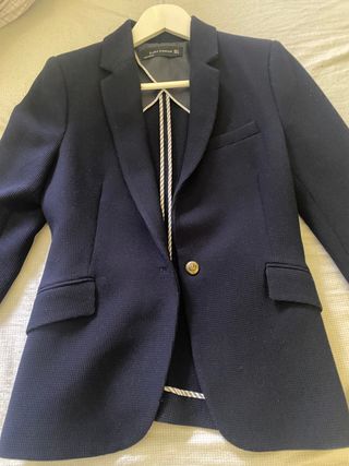 Americana Zara Azul Talla M