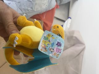 Pupazzo peluche charizard portachiavi