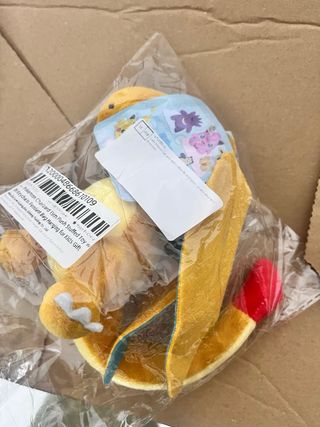 Pupazzo peluche charizard portachiavi