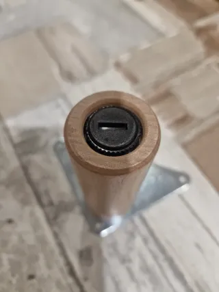 Patas madera Eket metal (2 unidades)