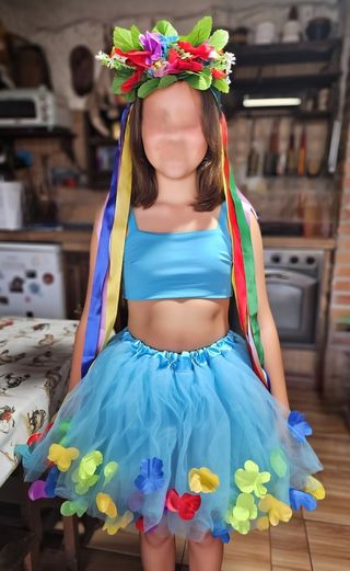 Costume carnevale coroncina Celtico floreale