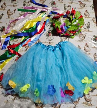 Costume carnevale coroncina Celtico floreale