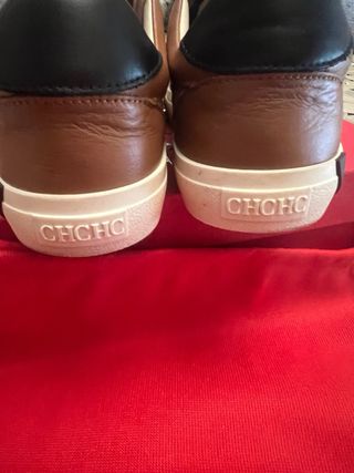 Bambas Carolina Herrera Beige/Marrón