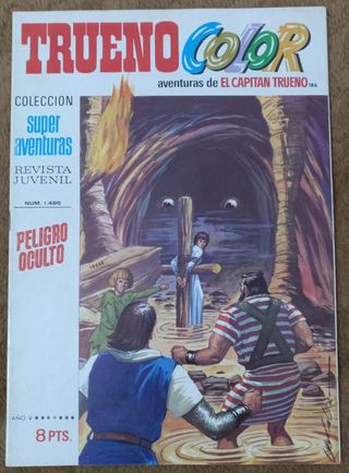 9 TEBEOS DE TRUENO COLOR PRIMERA EPOCA.