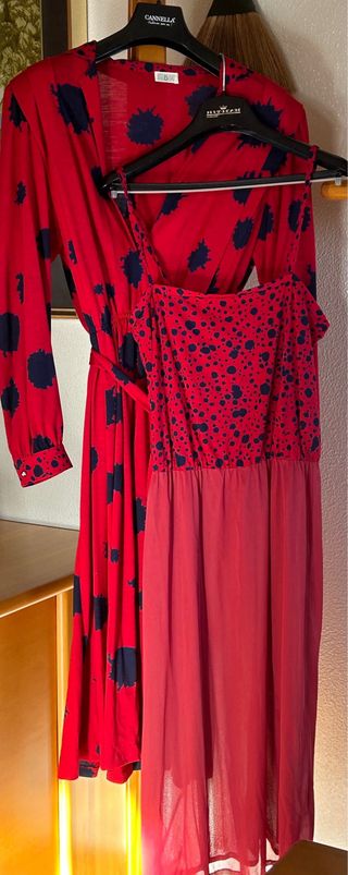 Abito in lana con cintura