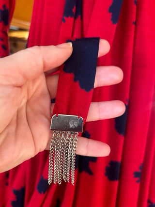 Abito in lana con cintura