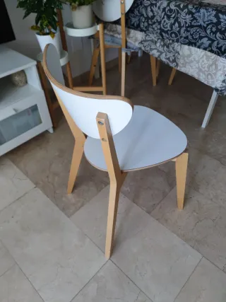Sillas comedor madera abedul Ikea