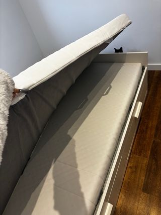 Cama individual extensible 200x80cm