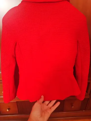 Chaqueta Purificación García Roja Mujer