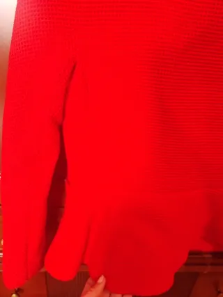 Chaqueta Purificación García Roja Mujer