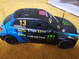 Coche Scalextric Rojo 40 Ekström