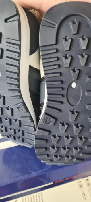 Zapatillas Lee Cooper Azul y Blanco