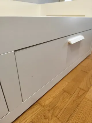 Cama Diván Brimnes Ikea Blanca
