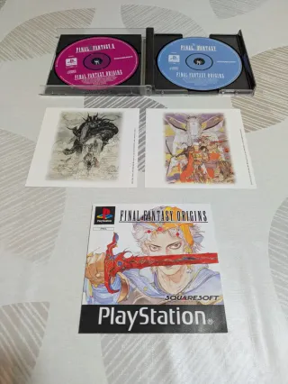 Final Fantasy Origins PS1 Completo PAL Spagna