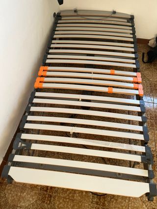 Cama ortopédica articulada eléctrica 1 plaza